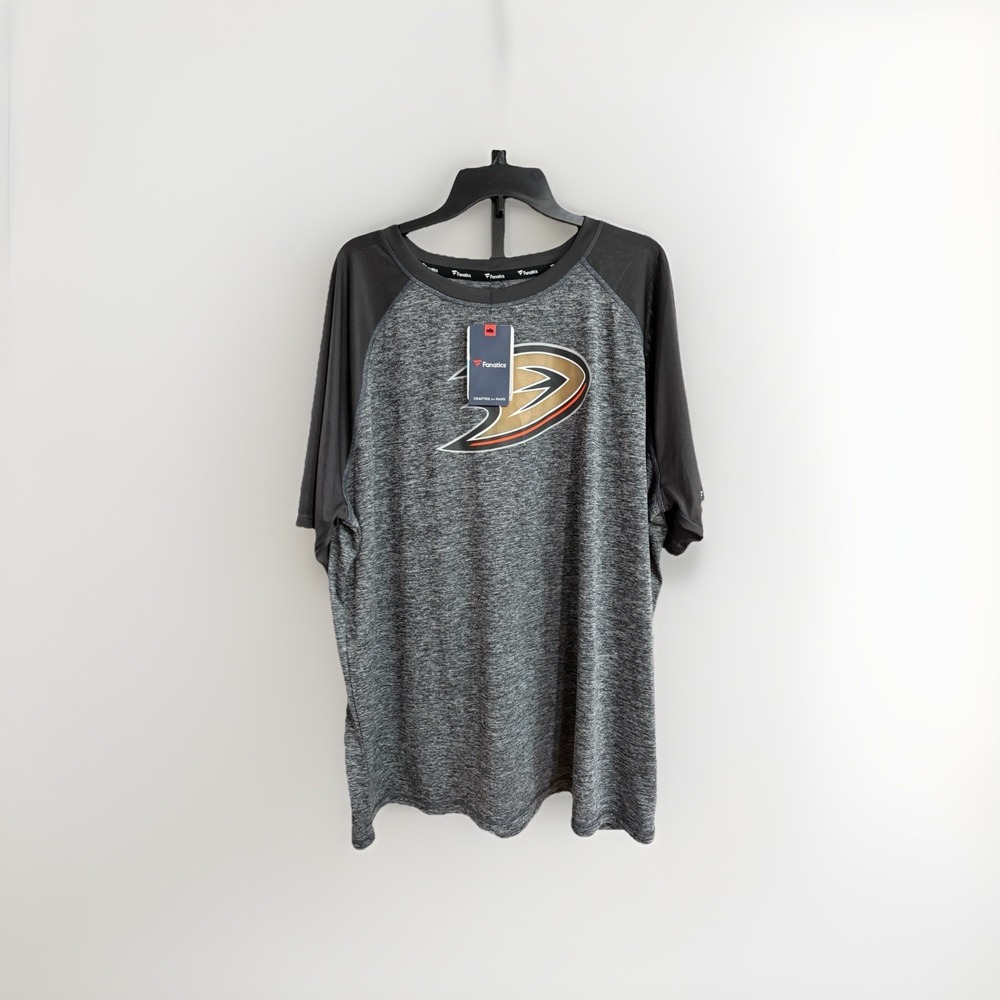Fanatics tshirt top stretch women's ANAHEIM DUCKS BRAND NEW NHL 4XL hockey P26